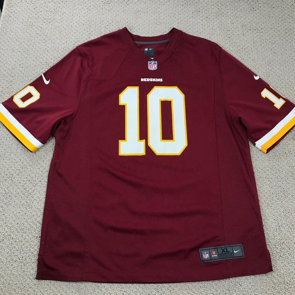 Nike NFL Washington Redskins Robert Griffin III RG3 Jersey XL Burgundy 10 58323